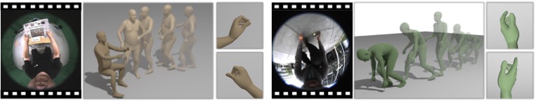 Egocentric whole-body motion capture teaser